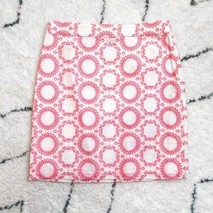 Banana Republic Embroidered Skirt